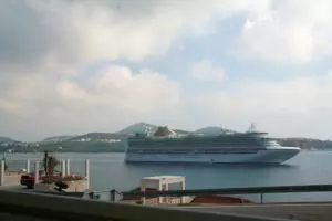 Die Azura von P&O Cruises in Dubrovnik