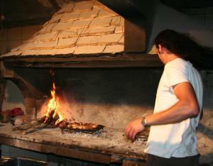 Grill im Bilo Idro