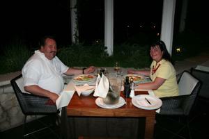 Dago und Sabine im Kadena in Split