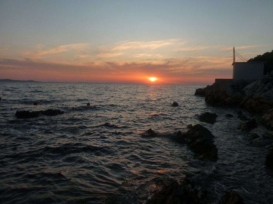 File:Colourful sunset from Punta Skala in Petrčane.jpg