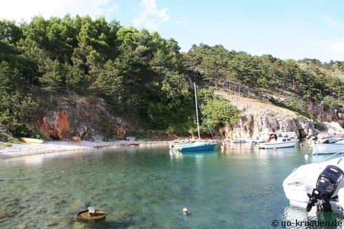 Naturhafen in Vrbnik, Krk