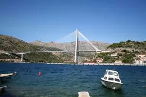 Blick auf die Dubrovnik Brücke von der Ferienwohnung aus