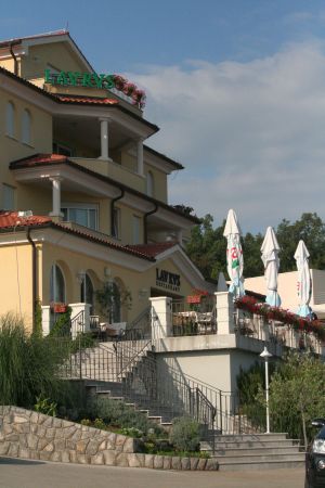 Das Restaurant Laurus in Opatija