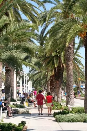 Uferpromenade in Split, Dalmatien